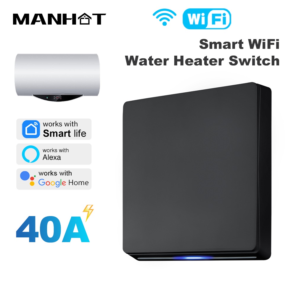Smart Accessories - MANHOT Smart Wifi EU Boiler Schakelaar