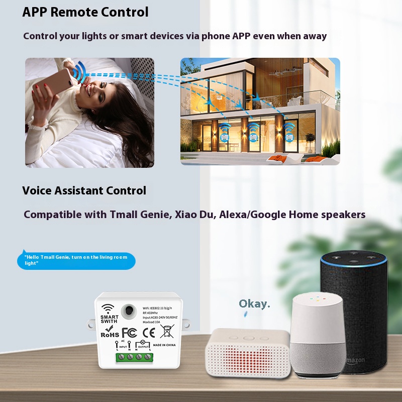 Het Tuya Smart Switch-Off-appa - Smart Accessories recensie en prijs
