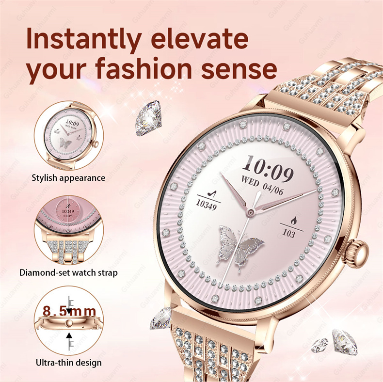 2026 Nieuwe Mode Dames Smartwa - Smartwatch Custom recensie en prijs