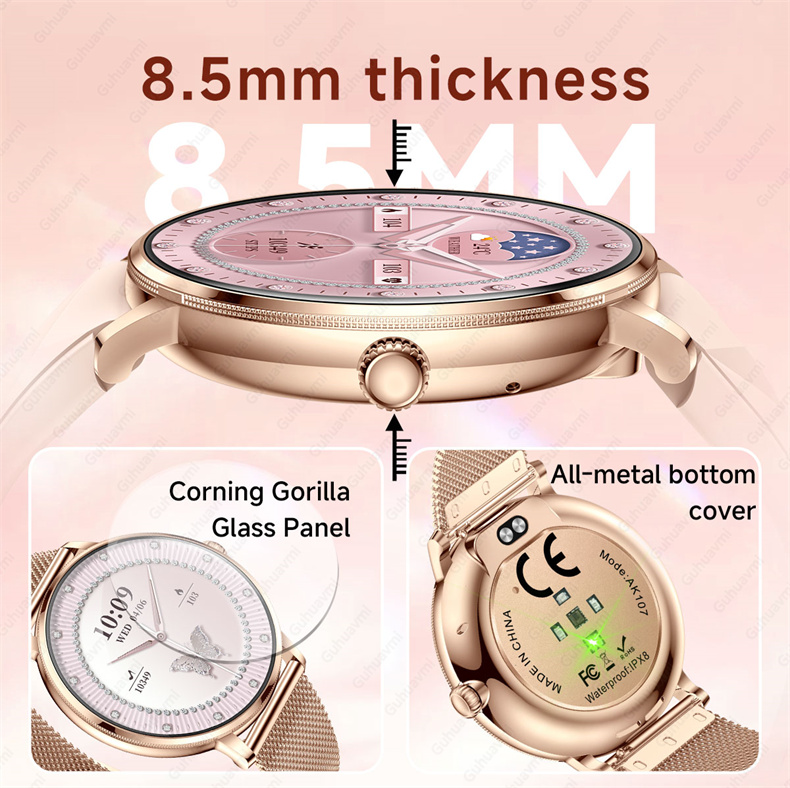 2026 Nieuwe Mode Dames Smartwa - Smartwatch Custom recensie en prijs
