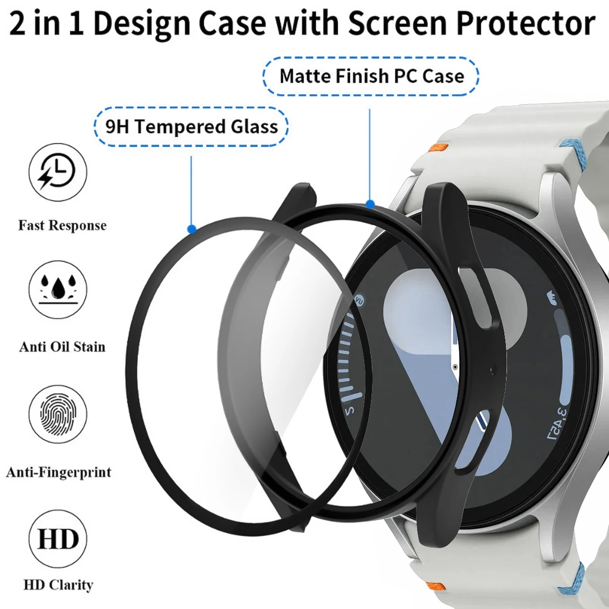 Siliconen band voor Samsung Ga - Samsung Smartwatch Accessories recensie en prijs