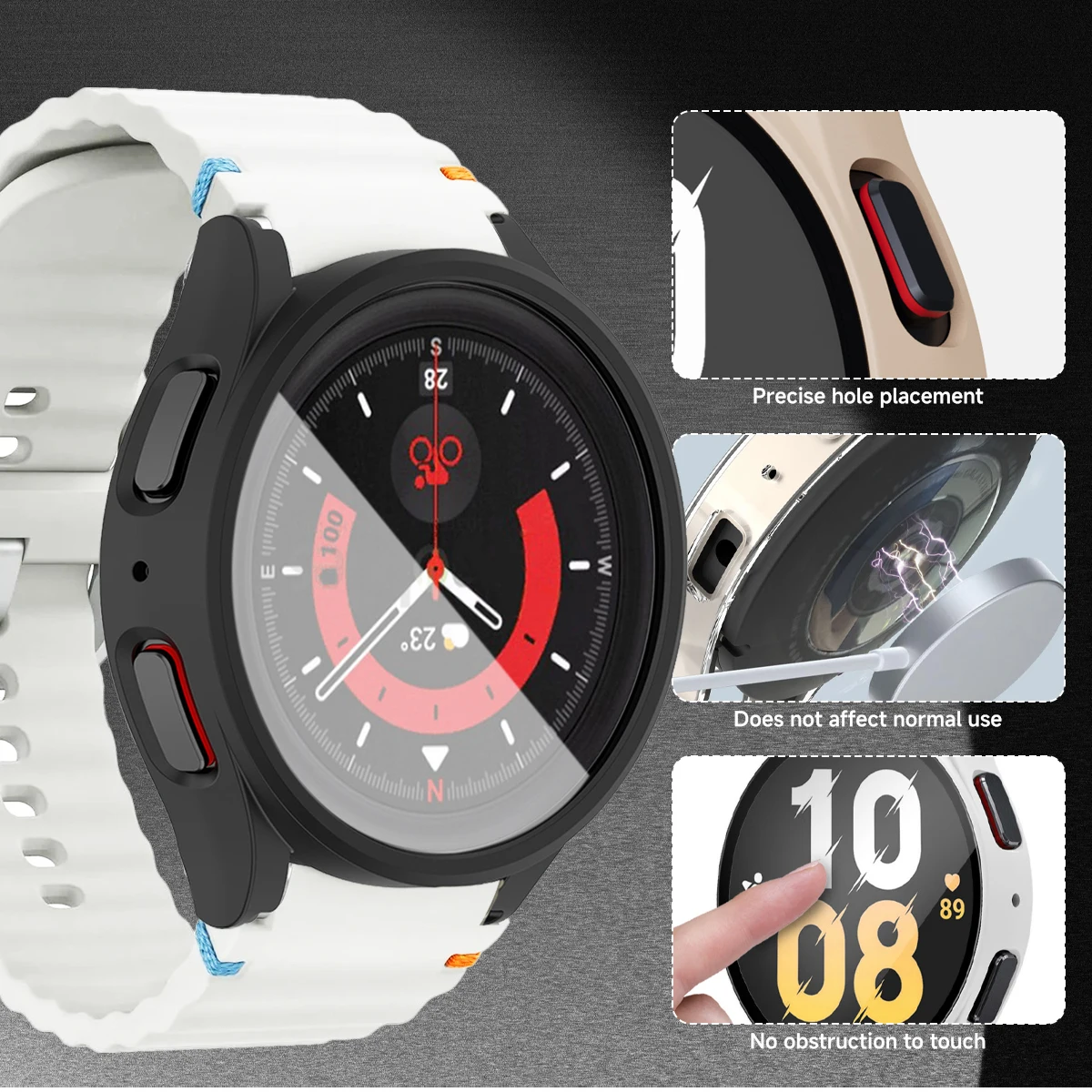 Siliconen band voor Samsung Ga - Samsung Smartwatch Accessories recensie en prijs