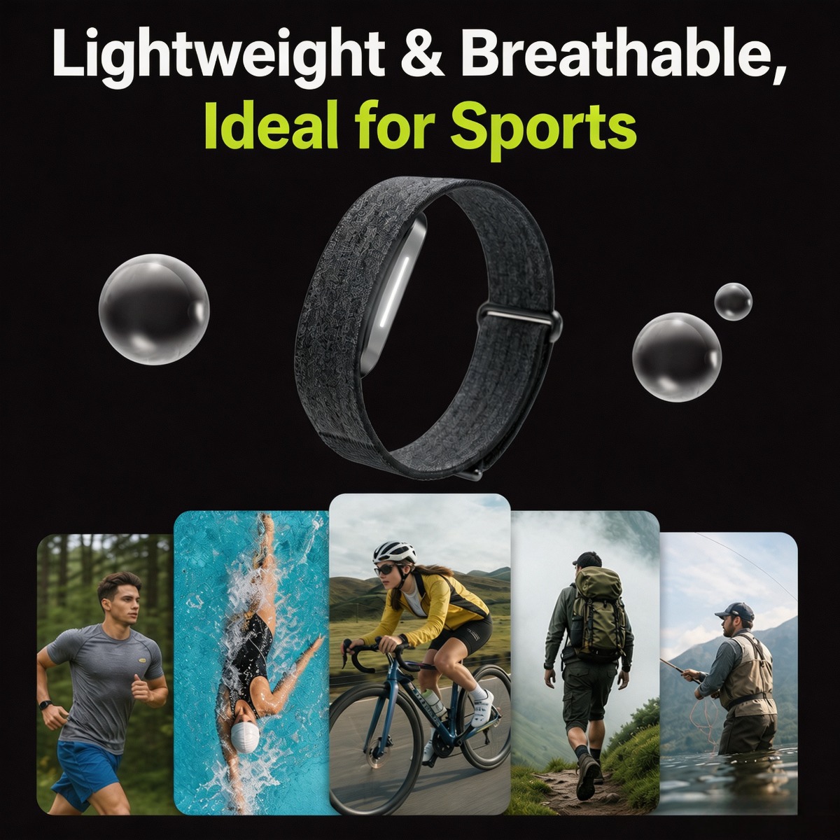 Lichtgewicht, ademende nylon p - Rugged Sport Strap recensie en prijs